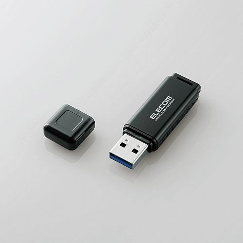 エレコム MF-HSU3A64GBK バリュータイプUSB3.0メモリ 64GB ブラック