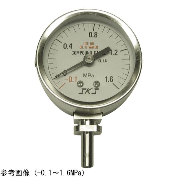 アズワン 高純度用圧力計