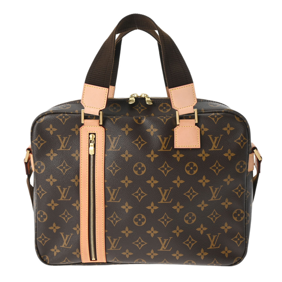 LOUIS VUITTON ルイヴィトン モノグラム サックボスフォール ブラウン M40043 レディース モノグラムキャンバス ショルダーバッグ Aランク 中古 