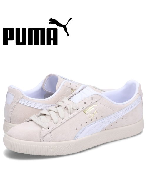 PUMA プーマ スニーカー クライド プレミアム メンズ CLYDE PRM アイボリー 391134－01