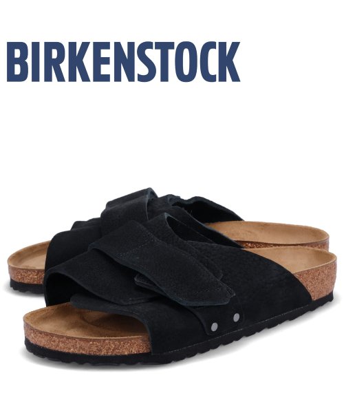 ビルケンシュトック BIRKENSTOCK サンダル コンフォートサンダル キョウト メンズ Kyoto ブラック 黒 1020388