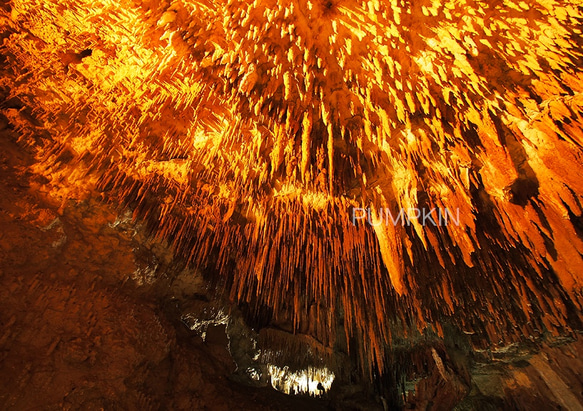 玉泉洞-3　　PH-A4-0156　　写真　沖縄　遺跡　鍾乳洞　古代