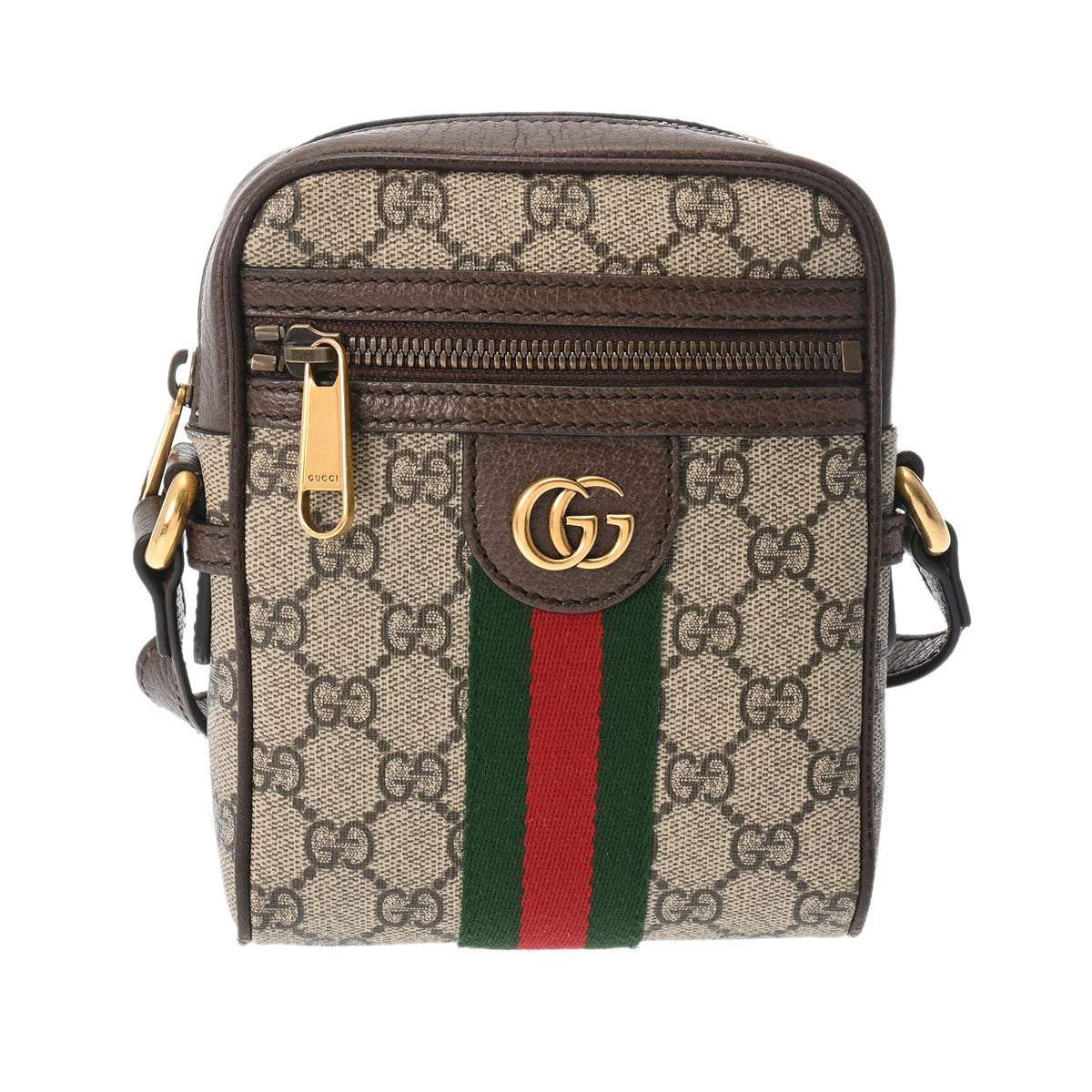 【コストコ お買い得】GUCCI グッチ GGマーモント オフィディア ショルダーバッグ ベージュ 735403 レディース PVC ショルダーバッグ Aランク 中古 