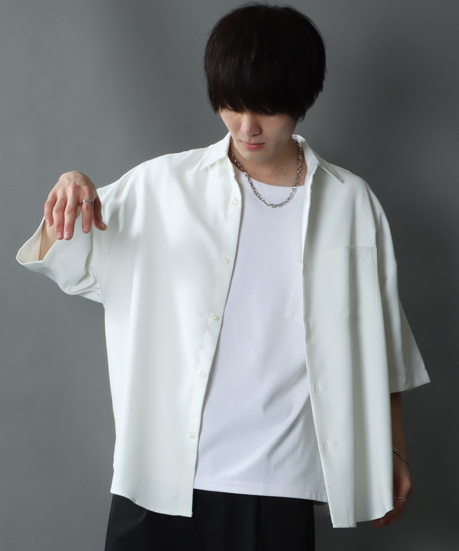 SITRY/【SITRY】Oversize Drop shoulder Regular colla･･･