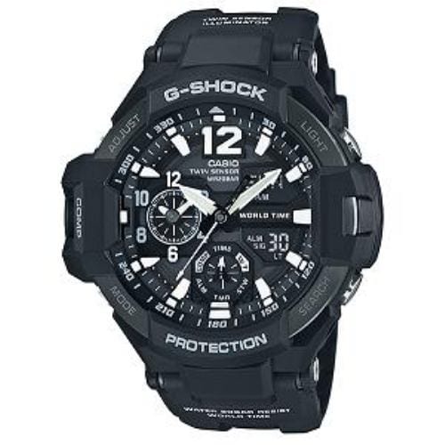 カシオ GA-1100-1AJF G-SHOCK ジーショック SKY COCKPIT デュアルダイアルワールドタイム