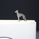 Dog-BookMark-6　イタリアングレーハウンド　シルバーブックマーク　しおり　犬　イヌ