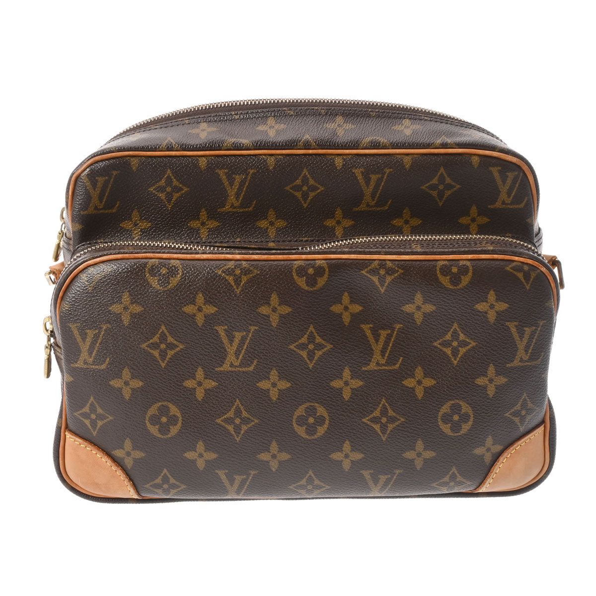 LOUIS VUITTON ルイヴィトン モノグラム ナイル ブラウン M45244 レディース モノグラムキャンバス ショルダーバッグ Bランク 中古 