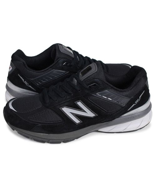 ニューバランス new balance 990 スニーカー メンズ Dワイズ MADE IN USA ブラック 黒 M990BK5 [予約 1/28 追加入荷予