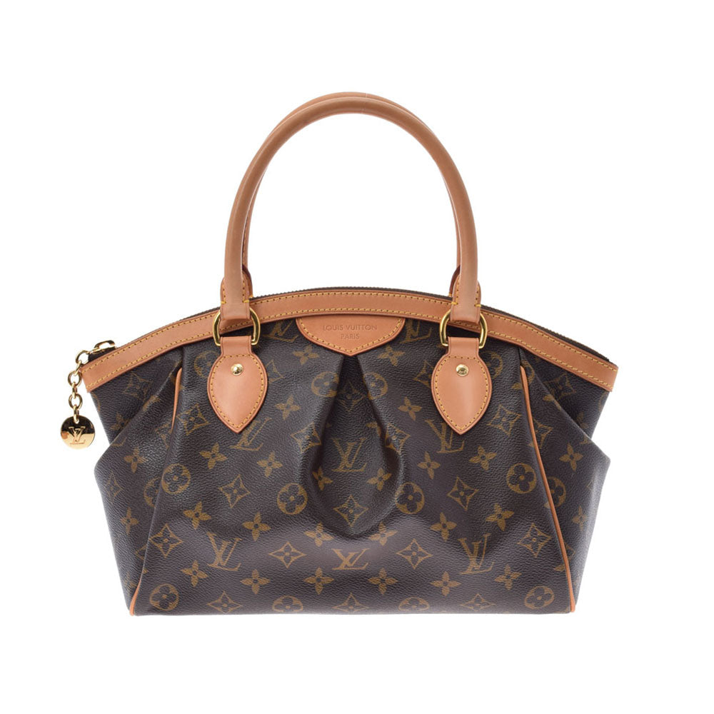 LOUIS VUITTON ルイヴィトン モノグラム ティヴォリ PM ブラウン M40143 レディース モノグラムキャンバス ハンドバッグ ABランク 中古 