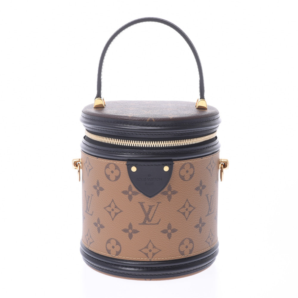 LOUIS VUITTON ルイヴィトン モノグラムリバース カンヌ ブラウン M43986 レディース モノグラムキャンバス 2WAYバッグ Aランク 中古 