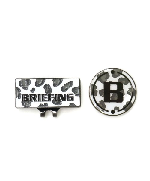 【日本正規品】 ブリーフィング ゴルフ ゴルフマーカー B SERIES MAGNET MARKER LEOPARD クリップ式 BRG221G21