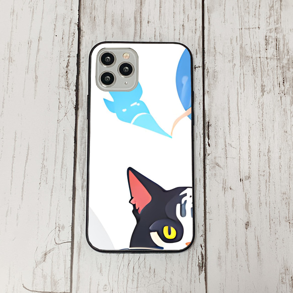 iphoneケース2-2-43 iphone 強化ガラス ねこ・猫・ネコ 箱2 かわいい アイフォン iface