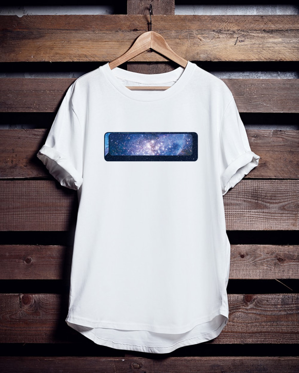 キーボードTシャツ「SPACE KEY」