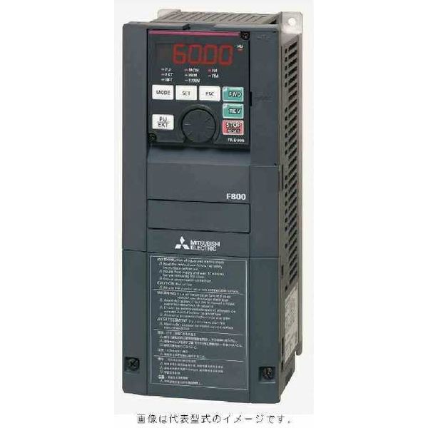 三菱電機 インバータ FRーF800 FR-F820-5.5K-1 1個（直送品）