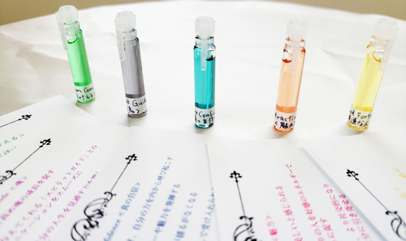 メモリーオイル小分け♡オリジナルカード・スポイト付0.7ml