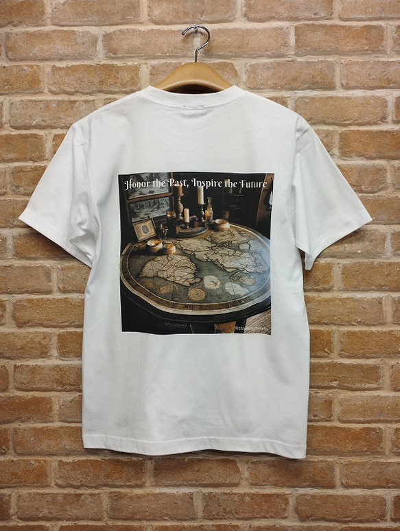 Old Map バックプリントTee