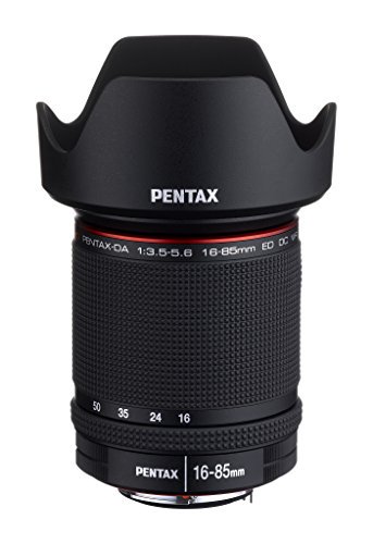 PENTAX 標準ズームレンズ 防滴構造 HD PENTAX DA16-85mmF3.5-5.6ED DC WR Kマウント APS-Cサイズ 21387【中古品】