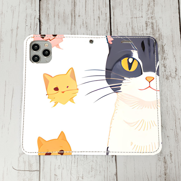 iphoneケース1-5-25 iphone 手帳 ねこ・猫・ネコ 箱1 かわいい アイフォン iface