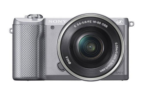 SONY α5000 パワーズームレンズキット(シルバー／デジタル一眼)【中古品】