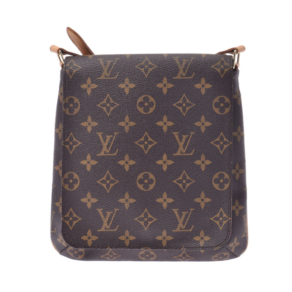 LOUIS VUITTON ルイヴィトンミュゼットサルサ ショート  モノグラム ユニセックス モノグラムキャンバス ショルダーバッグ M51258  中古