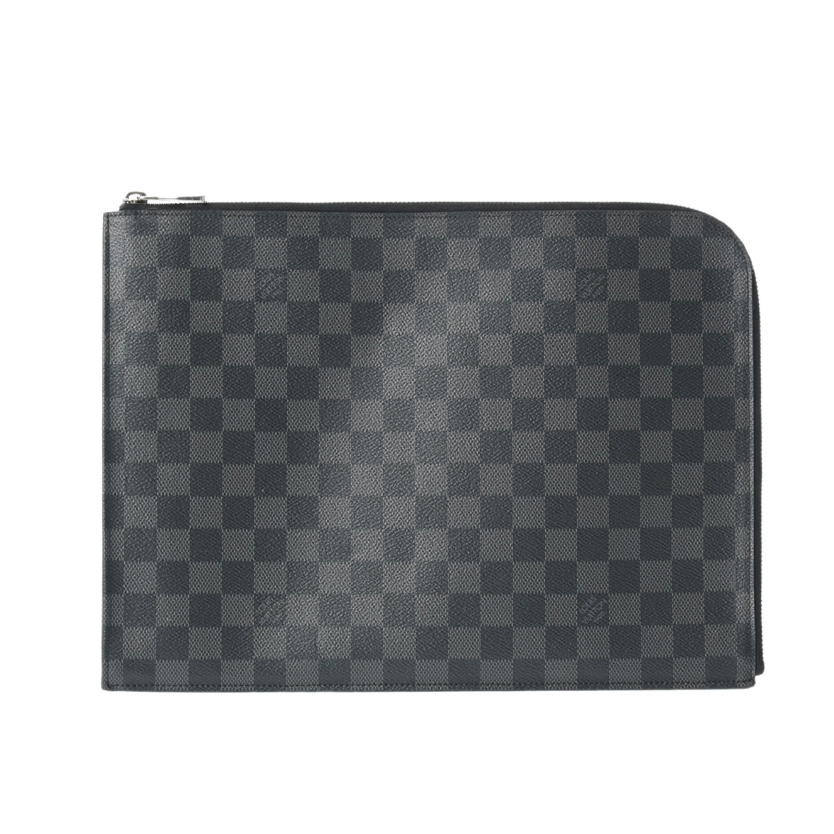 LOUIS VUITTON ルイヴィトン ダミエグラフィット ポシェットジュール GM NM 黒/グレー N64437 メンズ ダミエグラフィットキャンバス クラッチバッグ ABランク 中古 