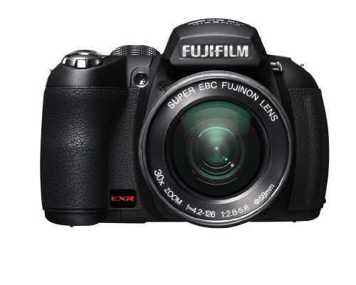 FUJIFILM デジタルカメラ FinePix HS20EXR ブラック F FX-HS20EXR 1600万画素 EXR CMOSセンサー 広角24mm 光学30倍 3型クリア液晶【!中古品!】