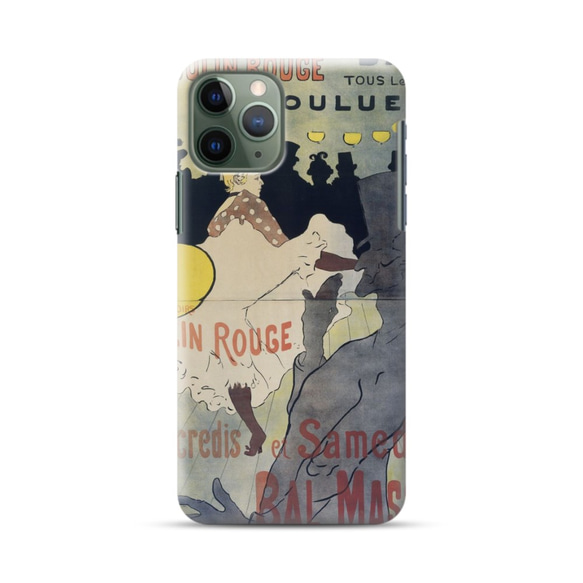 iPhoneケース　Lautrec　Poster for ‘Le Moulin Rouge’【高解像度画像使用】