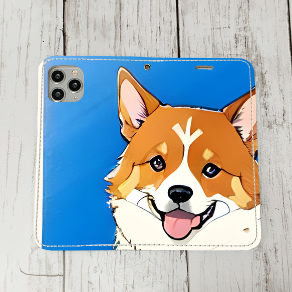 iphoneケース3-3-39 iphone 手帳 犬・イヌ・ワンちゃん 箱11 かわいい アイフォン iface