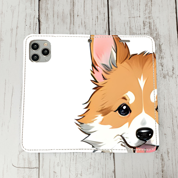 iphoneケース2-4-19 iphone 手帳 犬・イヌ・ワンちゃん 箱12 かわいい アイフォン iface