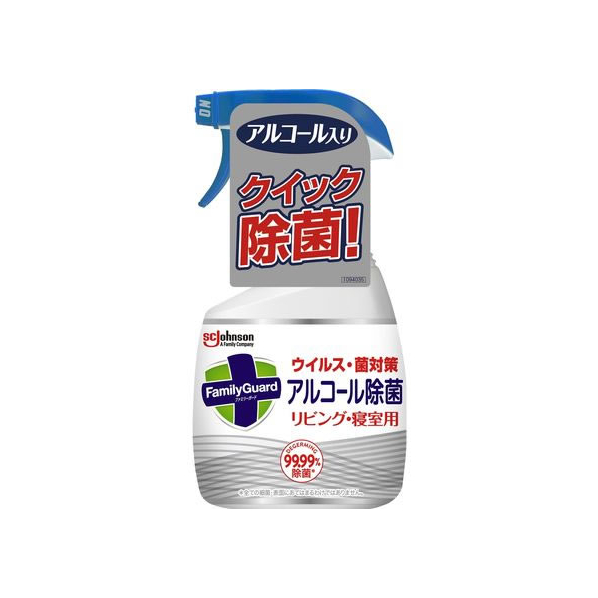 ジョンソン ファミリーガードアルコール除菌リビング・寝室用本体 400mL FCU3526