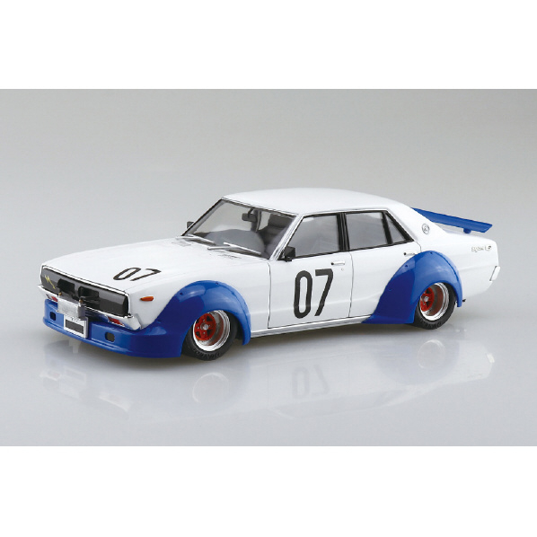 アオシマ 1/24 ワークスの鷹 No．5 ケンメリ4Drワークス Aｸﾞﾗﾁﾔﾝﾀｶ5ｹﾝﾒﾘ4DRﾜ-ｸｽ