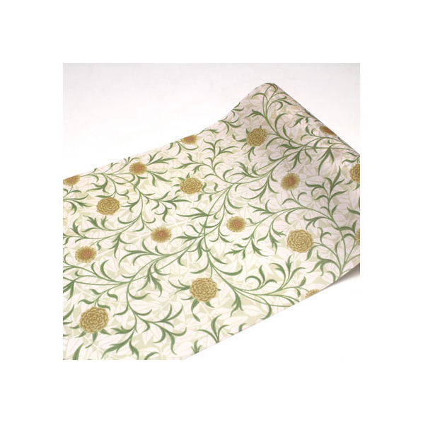 カモ井 mt CASA FLEECE Morris&Co. Scroll and Flower FCA5060-MTCAF2344