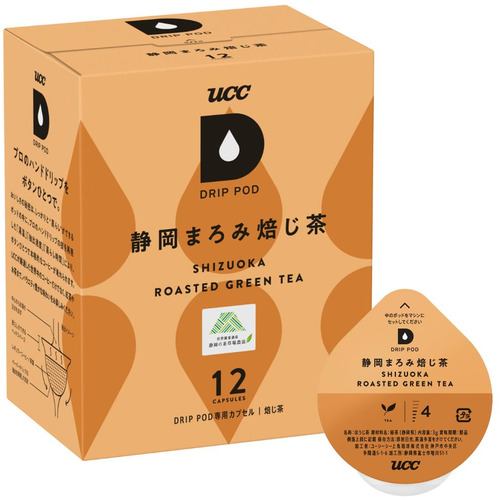 UCC DPRT002 ドリップポッド(静岡まろみ焙じ茶) 12P