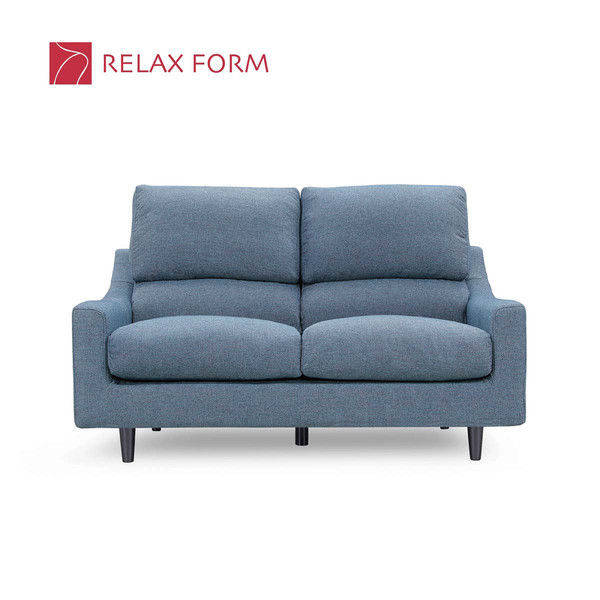 【車上渡し】RELAX FORM ベニッシモ 2人掛ソファ ピーコックブルー 1脚（直送品）