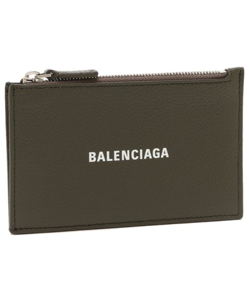 バレンシアガ カードケース フラグメントケース コインケース グリーン メンズ BALENCIAGA 640535 1IZI3 3590