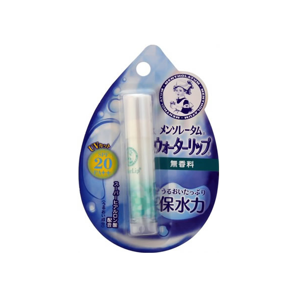 ロート製薬 メンソレータム ウォーターリップ 無香料 4.5g F917533