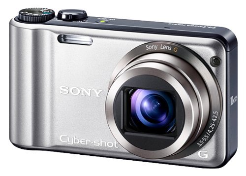 SONY デジタルカメラ Cybershot H55 シルバー DSC-H55/S【中古品】