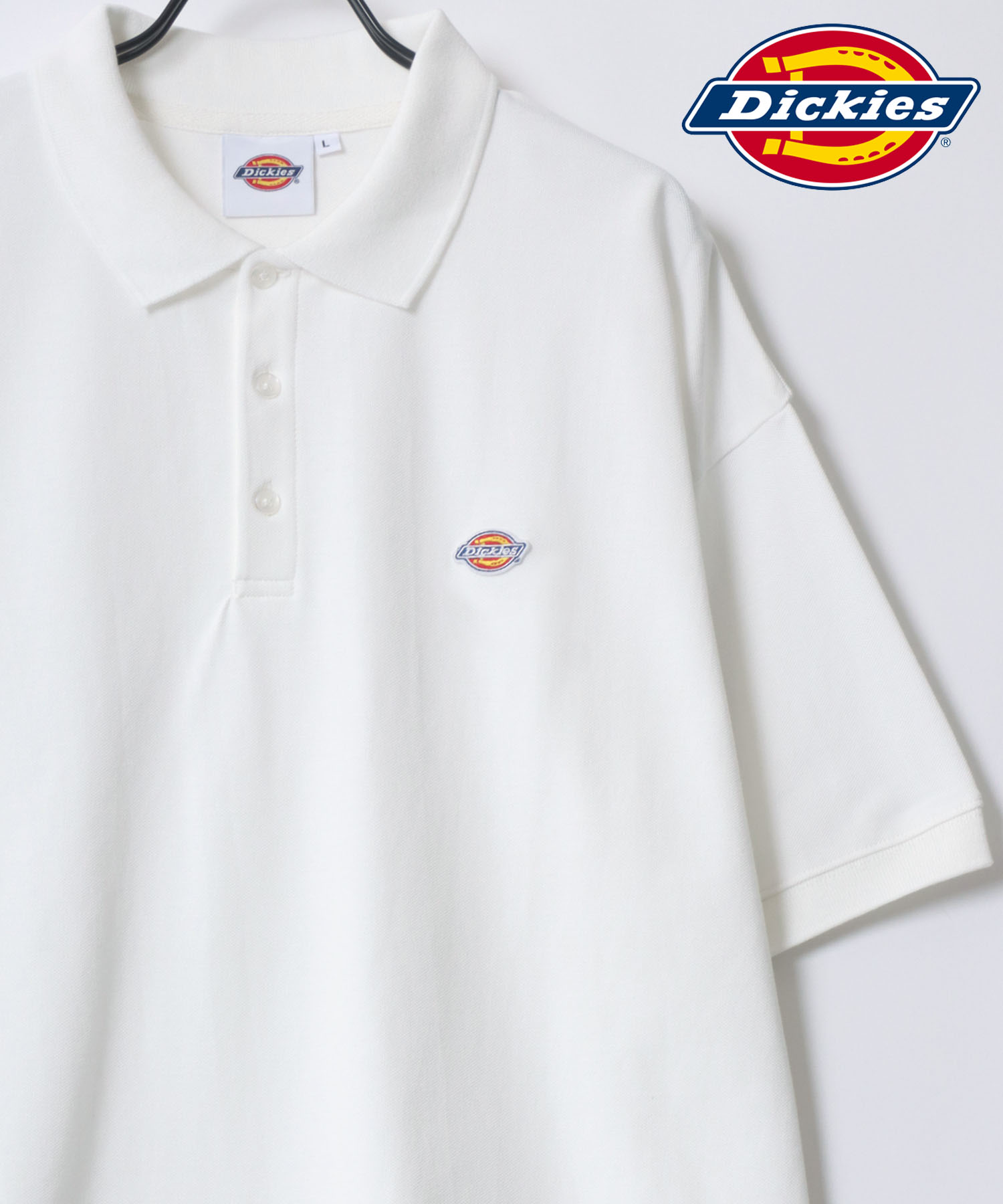 ラザル/【Lazar】Dickies/ディッキーズ オーバーサイズ カノコ ミニロゴワッペン ワン･･･