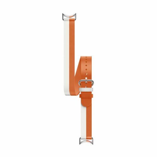 Xiaomi Xiaomi Dual-tone Leather Strap White and Orange BHR8724GL