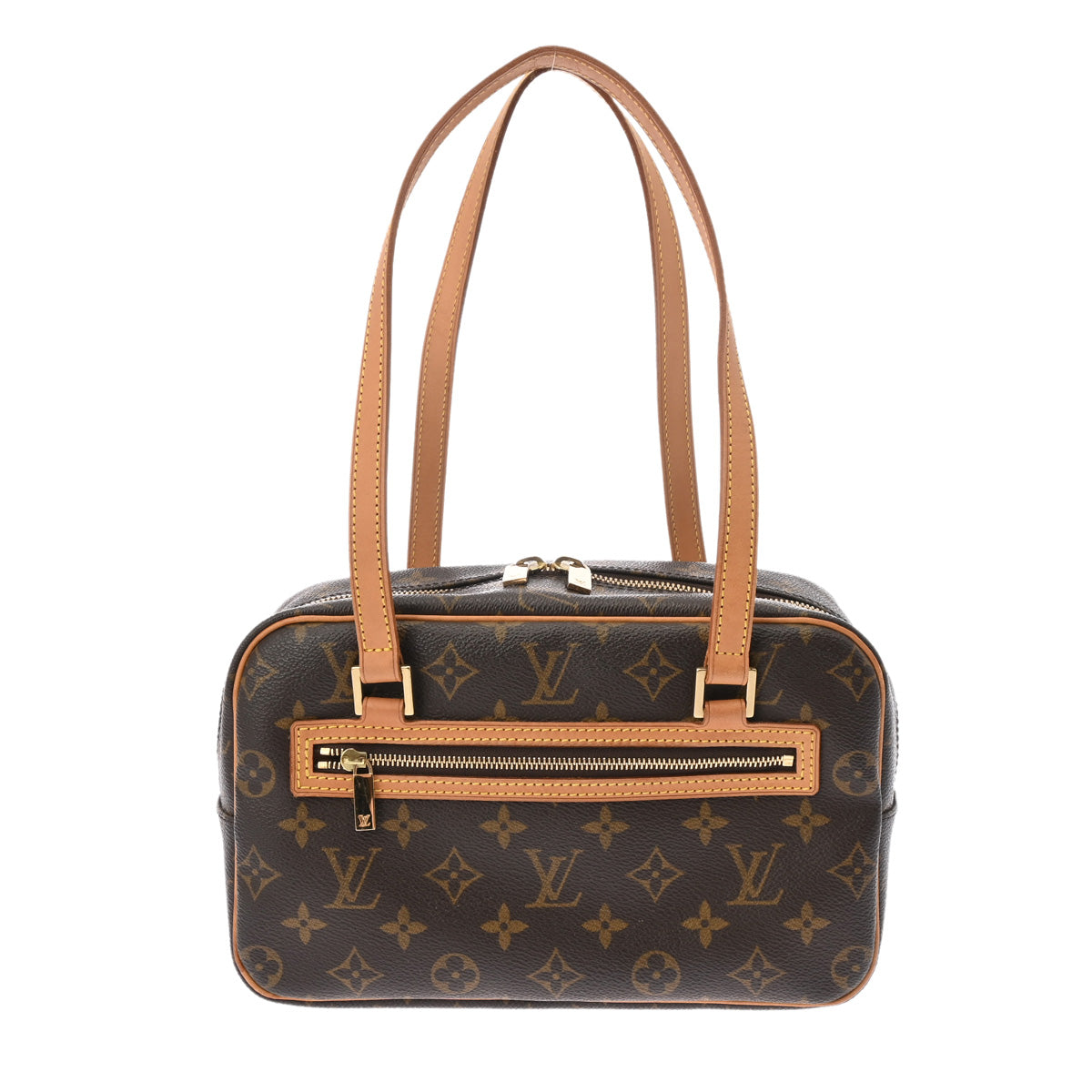 LOUIS VUITTON ルイヴィトン モノグラム シテ MM ブラウン M51182 レディース モノグラムキャンバス ハンドバッグ Bランク 中古 