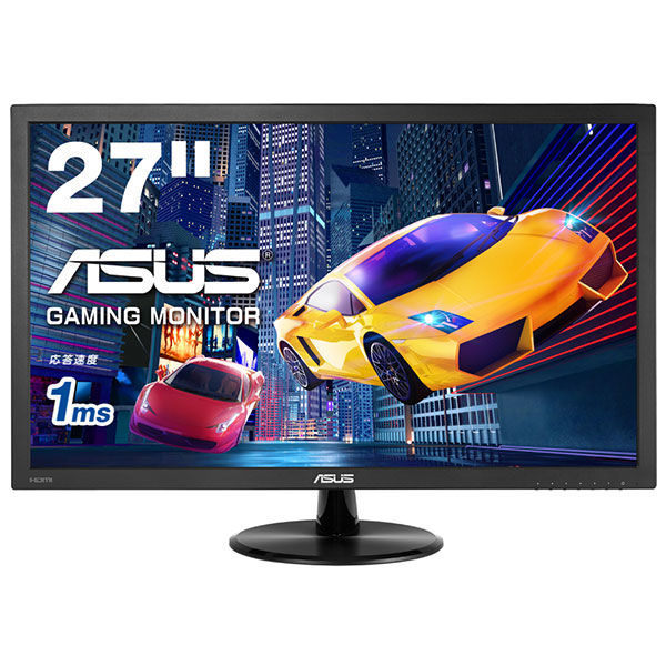 ASUS 27インチワイド液晶モニター VP278H フルHD(1920×1080)/HDMI/D-sub 1台