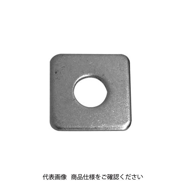 ファスニング J 鉄 角ワッシャー小形 M6X17X1.2 W00005010060000000 1箱（800個）（直送品）