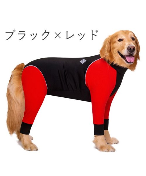 犬 服 犬服 犬の服 大型犬 つなぎ ウェットスーツ 着せやすい 背中開き ドッグウェア 【春 夏 春夏 春服 夏服 春物 夏物】【男の子 小型犬 中型犬】