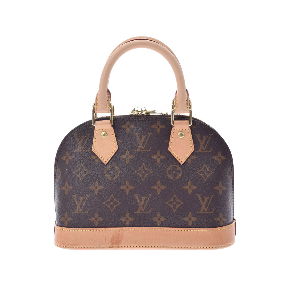 LOUIS VUITTON ルイヴィトン モノグラム アルマBB ブラウン M53152 レディース モノグラムキャンバス ハンドバッグ Bランク 中古 