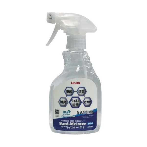 横浜油脂工業 Linda サニマイスター・デオ 400ml QC05 1セット(12個) 256-1693（直送品）