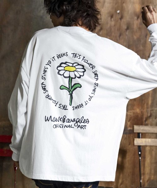 MARK GONZALES ARTWORK COLLECTION(マーク ゴンザレス)バックプリントロングTシャツ/4type/4colors