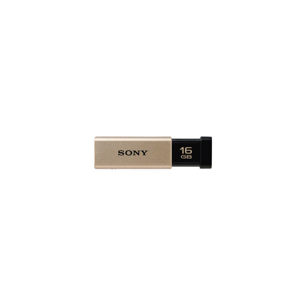 SONY USBフラッシュメモリ(16GB) ゴールド USM16GT N