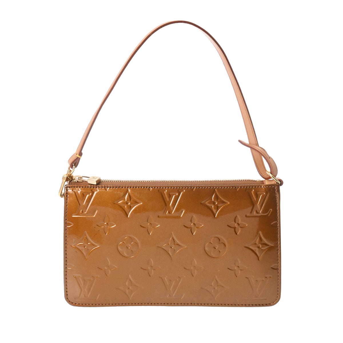 LOUIS VUITTON ルイヴィトン ヴェルニ レキシントン ブロンズ M91133 レディース モノグラムヴェルニ ハンドバッグ ABランク 中古 