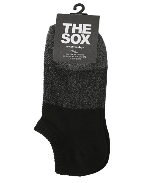 THESOX(ザソックス)カラー切替スニーカーソックス/THESOX ザソックス 靴下 メンズ ソックス スニーカーソックス くるぶし