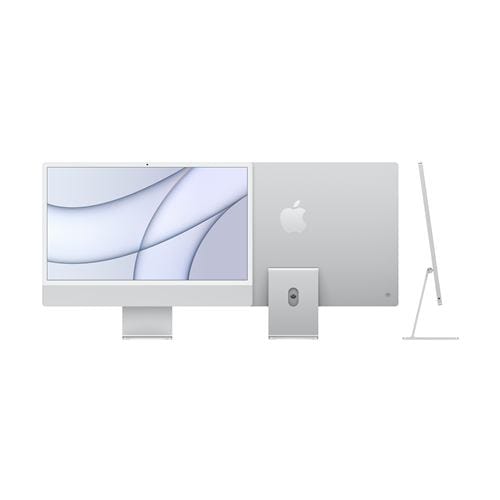 アップル(Apple) MGTF3J/A 24インチiMac Retina 4.5Kディスプレイモデル 8コアCPU7コアGPU搭載Apple M1チップ 256GB シルバー